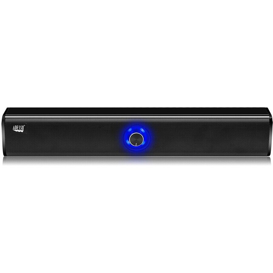Adesso Xtream S6 Portable Bluetooth AUX Sound Bar Speaker 10W Wireless PC Phone