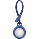 Belkin F8W974btBLU AirTag Secure Holder Asset Tracking Tag w Strap Blue