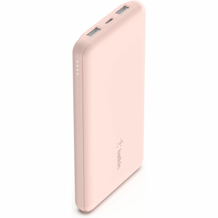 Belkin BPB011btRG BoostCharge 10000mAh USB-C USB-A Power Bank Rose Gold Pink