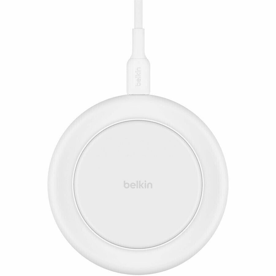 Belkin WIA009ttWH BoostCharge Magnetic Wireless Qi2 Charger 15W MagSafe White