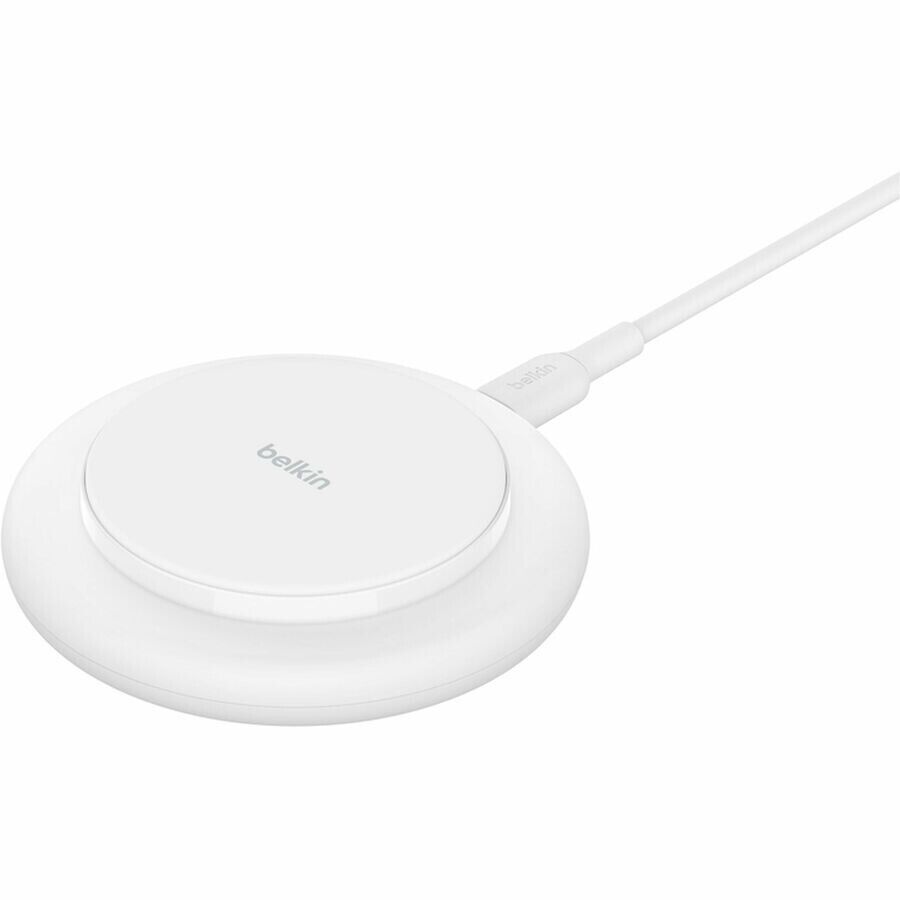 Belkin WIA009ttWH BoostCharge Magnetic Wireless Qi2 Charger 15W MagSafe White