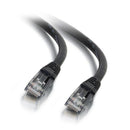 C2G 27150 1FT (12inch) CAT6 Snagless UTP Ethernet Network RJ45 Patch Cable Black