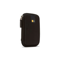 Case Logic 3201314 Portable Hard Drive Padded Bag Black Case w Zipper