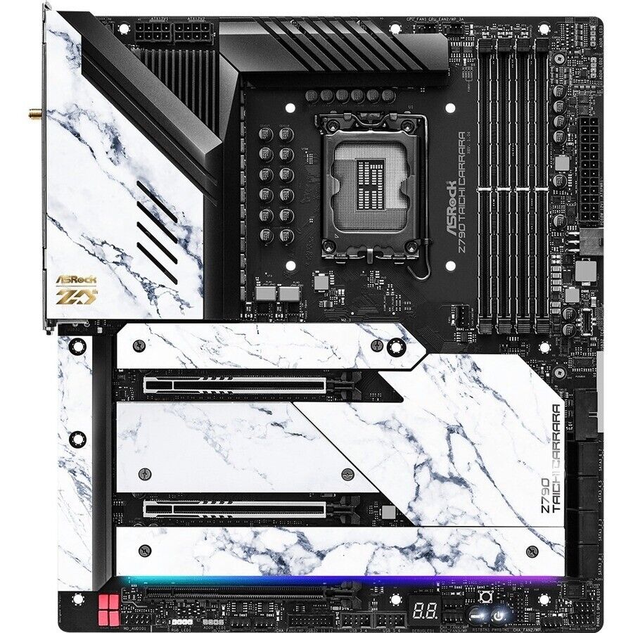 ASRock Z790 TAICHI CARRARA Gaming Desktop Motherboard - Intel Z790 Chipset