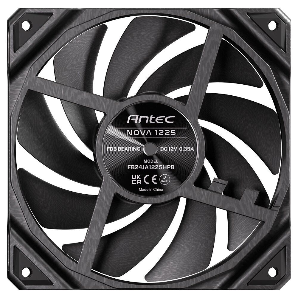 Antec NOVA 120_3PK PWM PC Fans, 120mm Fan, Premium High-Performance Fan PWM Case