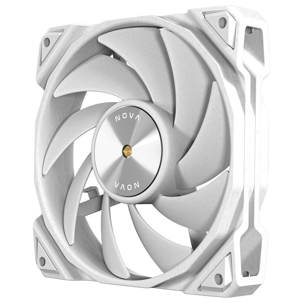 Antec NOVA 120 WHITE PWM PC Fans, White 120mm Fan, Premium High-Performance Fan