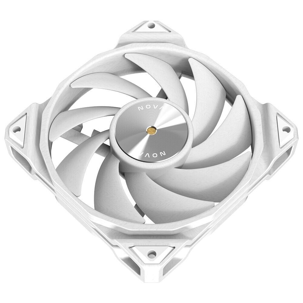 Antec NOVA 120 WHITE PWM PC Fans, White 120mm Fan, Premium High-Performance Fan