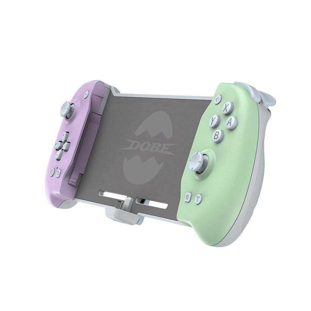 DOBE TNS-1188 PURPLE&GREEN Eggshell Controller Gripcon Switch Controller