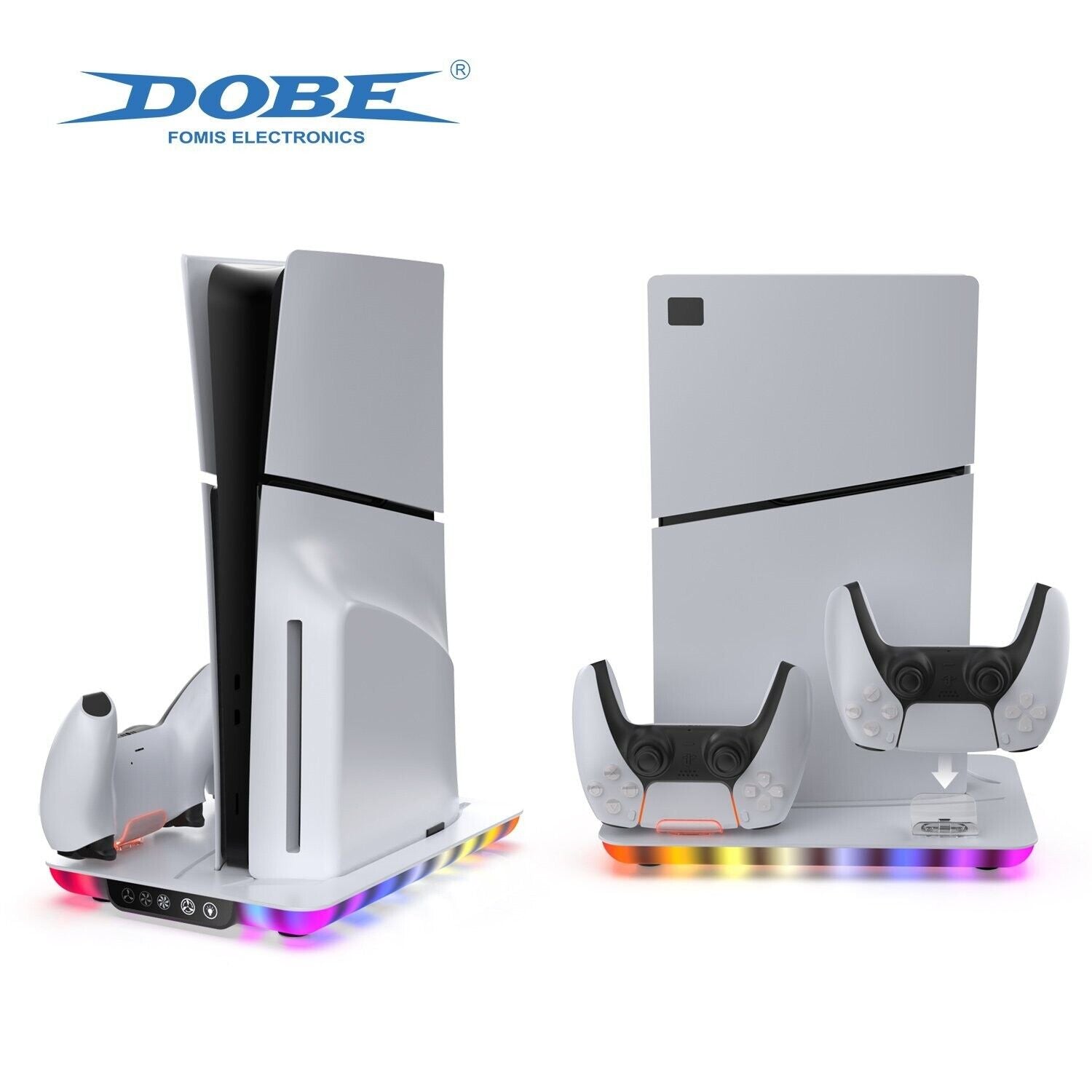DOBE TP5-35103 Multi-function All In One Cooling Dock with Dual Charge, Adapt