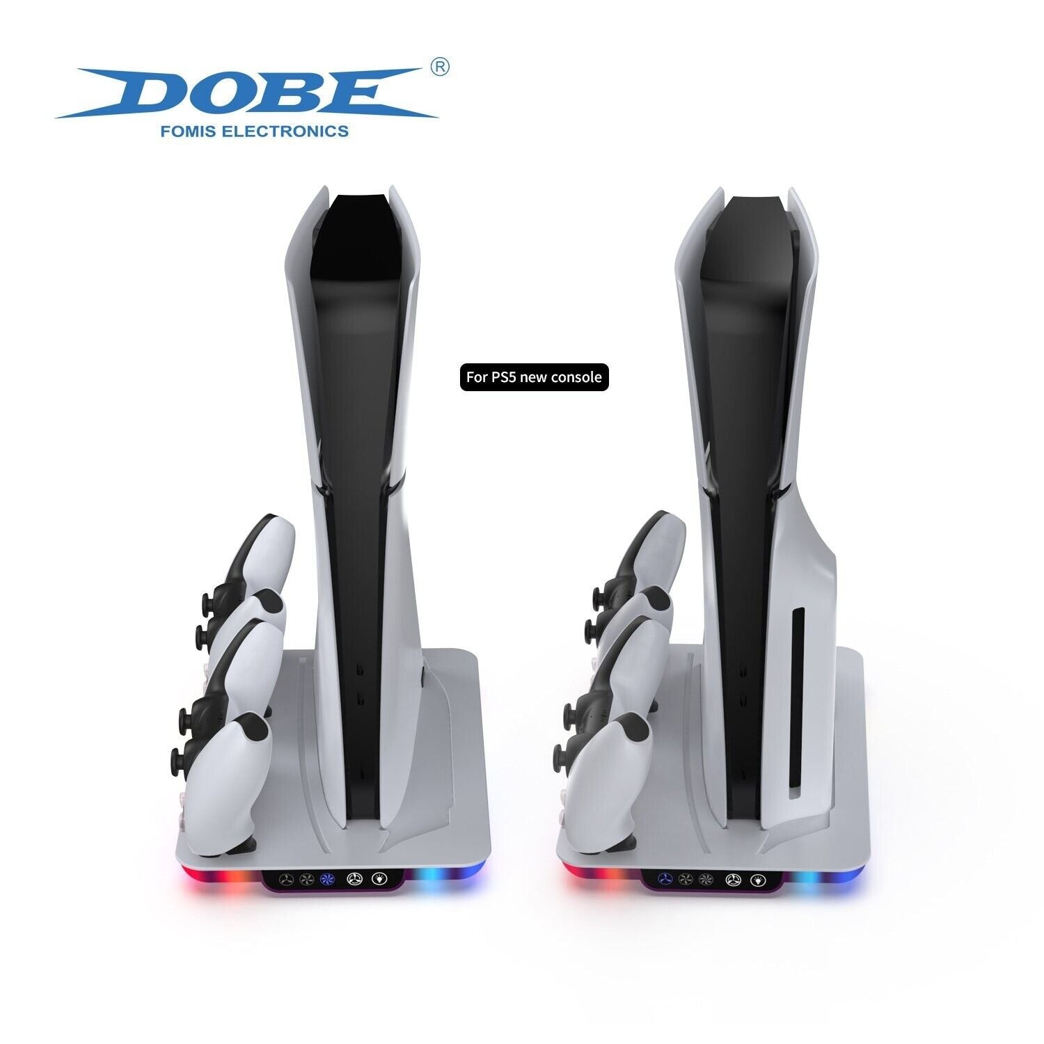 DOBE TP5-35103 Multi-function All In One Cooling Dock with Dual Charge, Adapt