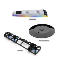 DOBE TP5-35130 3-in-1 PS5 Slim Kit, Designed for PS5 SLIM Console, Support Dual