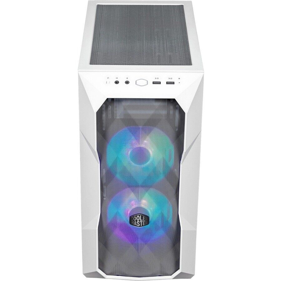 Cooler Master TD300-WGNN-S00 MasterBox TD300 Mesh Computer Case w 2xFAN White