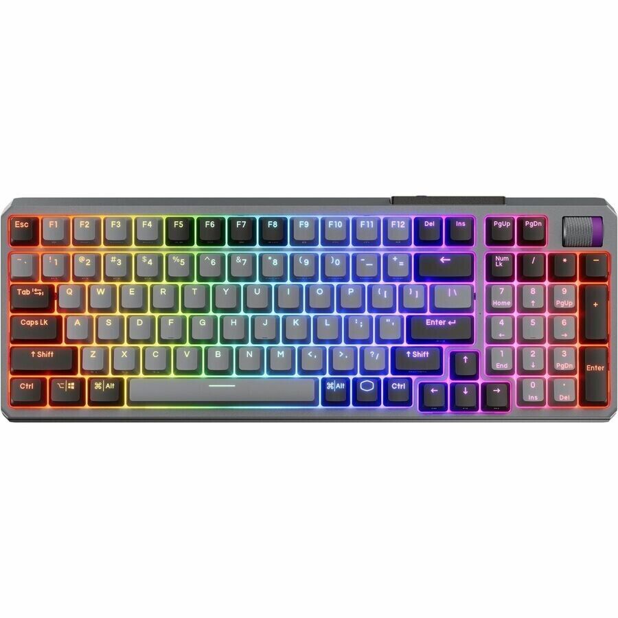 Cooler Master MK-770-MCKW1-US MK770 Wireless Bluetooth Gaming Keyboard RGB LED