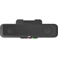 Cyber Acoustics CA-2890BT Party Block Bluetooth Sound Bar Speaker USB WiFi Black