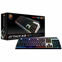 Cougar ATTACKX3RGB3IG Attack X3 RGB Cherry MX RGB Backlit Mechanical Gaming KB