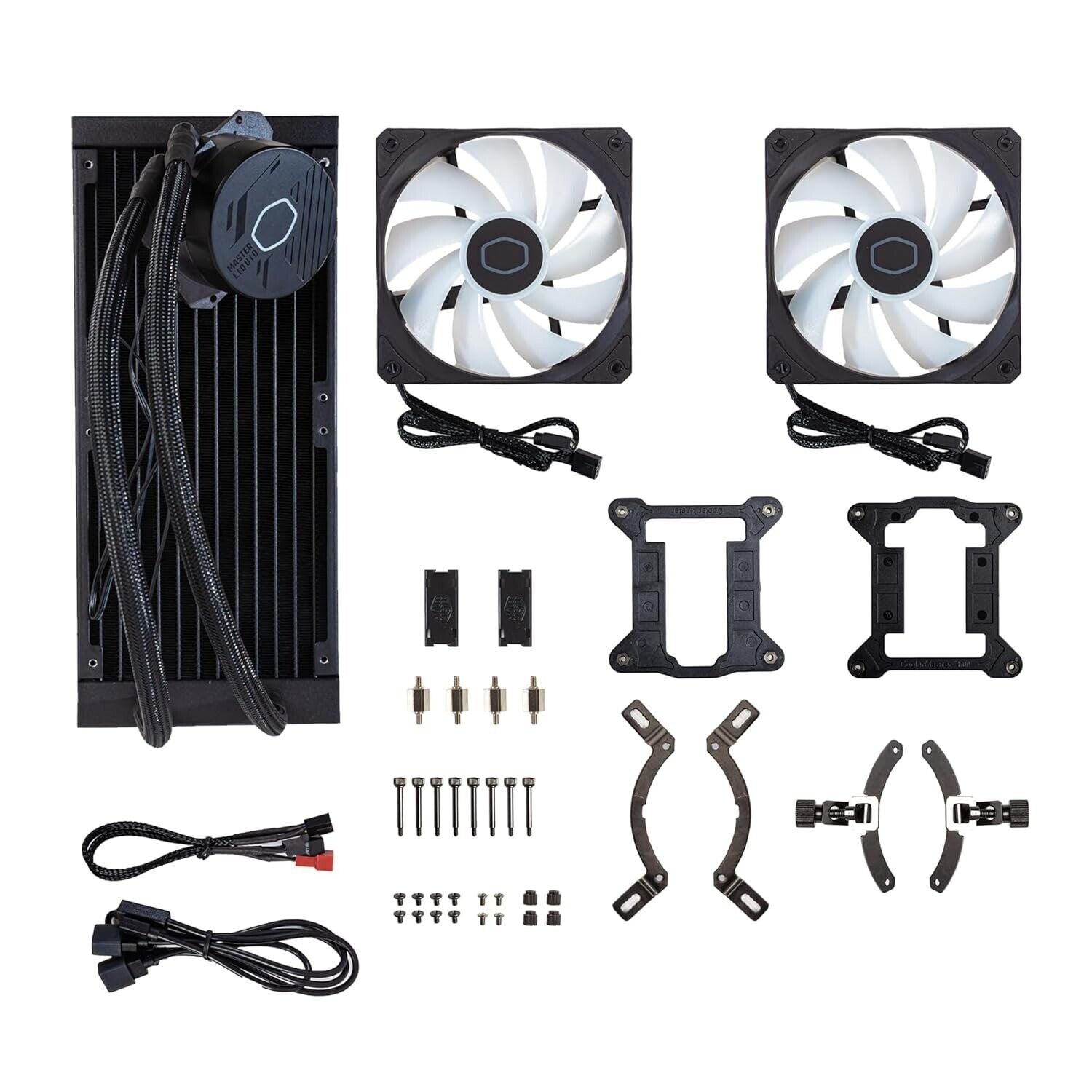 Cooler Master MLW-D24M-A18PA-R1 MASTERLIQUID Core II 240 mm Simple Water Cooling