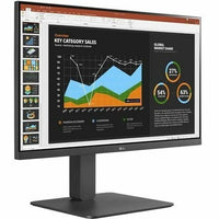 LG 24BR750C-C 24" Class WQHD LCD Monitor - 16:9 1920 x 1080 - HDI- - DisplayPort