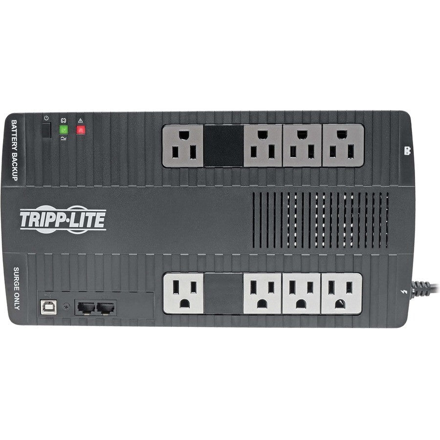 Eaton AVR700U 8-Outlet UPS AVR USB Desk Wall 350W 120V 4x Battery Power 700VA