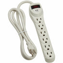 Eaton PS6 6-Outlet w 4Ft Cord Industrial Power Strip 120V 15A 1800W Gray-Beige