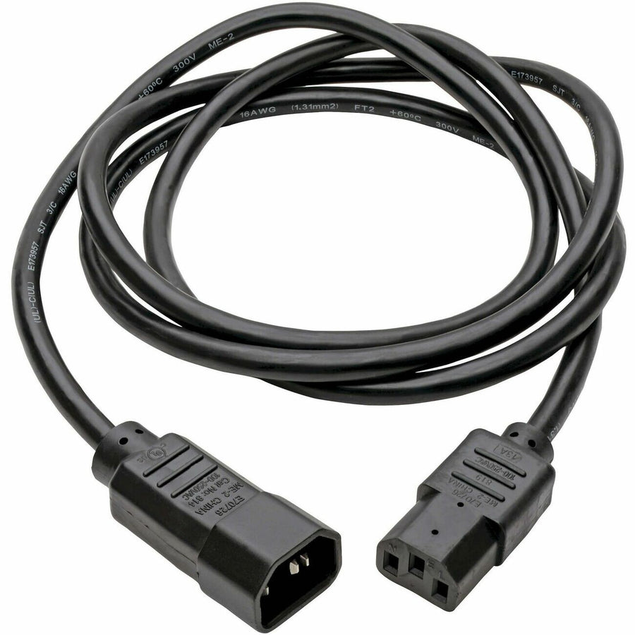 Eaton P004-006 6Ft PDU Power Distribution Unit Cord C13 to C14 10A 250V 18AWG