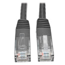 Eaton N200-050-BK 50FT CAT6 Molded Slim UTP Ethernet Gigabit RJ45 Cable Black