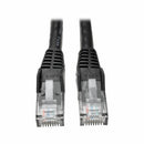 Eaton N201-025-BK 25FT CAT6 Snagless Molded UTP Ethernet Gigabit RJ45 Cable BLk