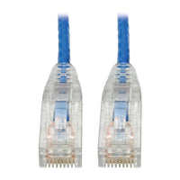 Eaton N201-S07-BL 7Ft CAT6 Snagless Slim UTP Ethernet Gigabit RJ45 Cable Blue