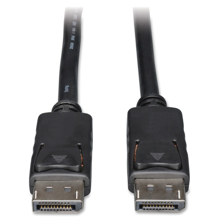 Eaton P580-006 6Ft DisplayPort w Latching Connectors 4K M/M Heavy Duty Black