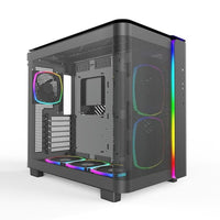 Montech KING 95 PRO (B).US KING 95 PRO (B) Dual-Chamber ATX Mid-Tower PC Gaming