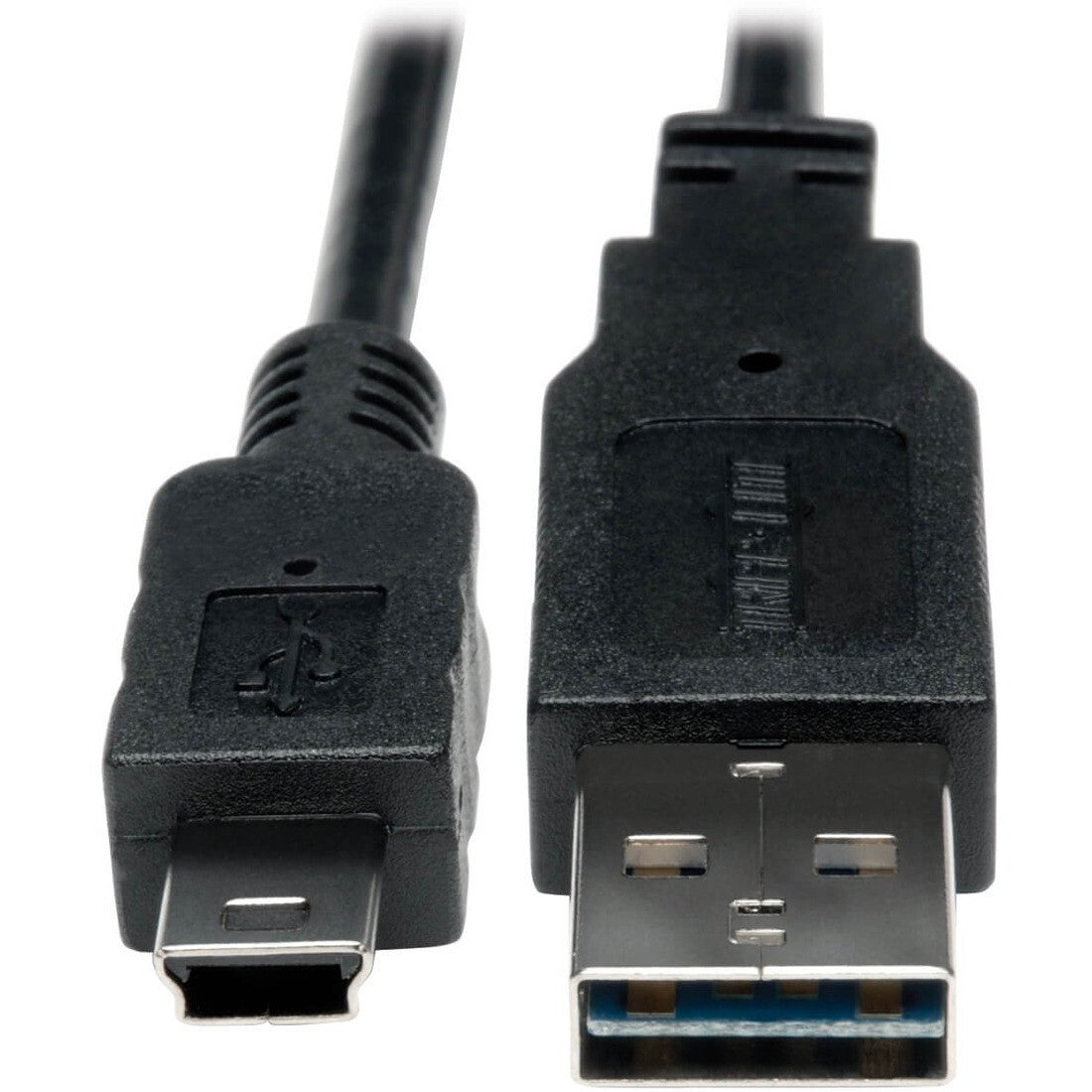 Eaton UR030-001 1Ft (12") USB 2.0 Type to Mini-B M/M Universal Adapter Converter