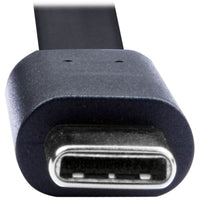 Eaton U038-003-FL 3Ft USB-A to USB-C M/M USB 2.0 Flat Cable Power Data Black