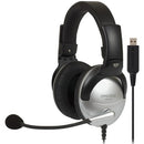 KOSS 195752 SB45 8Ft Gaming Stereo Over the Head Headset Noise Can Mic USB Black