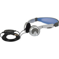 KOSS 196392 KTXPRO1 4Ft Stereo Over the Head Headphones 3.5mm Wired Gray Blue