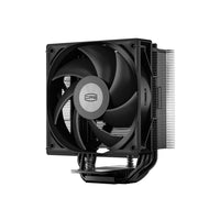 PCCOOLER RT400 BK CPS CPU Air Cooler, 4 Heat pipes, Heatsink shifted backward
