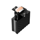 PCCOOLER RT400 BK CPS CPU Air Cooler, 4 Heat pipes, Heatsink shifted backward