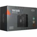 PCCOOLER YN1000 1000W Power Supply - Black - Internal - 120 V AC, 230 V AC Input