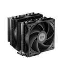 PCCOOLER RT620 BK CPS CPU Air Cooler 6 Heat pipes, dual tower dual fans, DIA 6mm