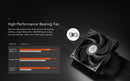 PCCOOLER RT620 BK CPS CPU Air Cooler 6 Heat pipes, dual tower dual fans, DIA 6mm