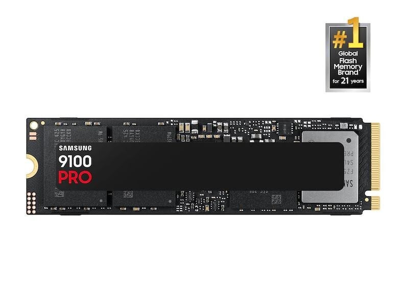 Samsung MZ-VAP2T0B/AM 9100 PRO SSD 2TB PCIe 5.0x4 M.2 2280 Best for AI Computing