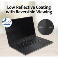 Kensington K58352WW 14" MagPro Laptop Privacy Screen 16:9 Magnetic Strip TAA