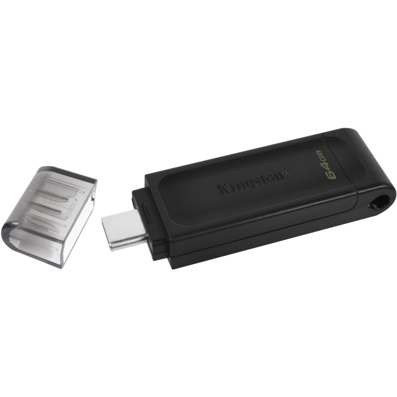Kingston DT70/64GB DataTraveler 70 64GB USB-C 3.2 Gen 1 Flash Drive Black