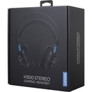Lenovo GXD0T69863 6Ft Legion H300 Stereo Gaming Headset 3.5mm Headset Mic Black