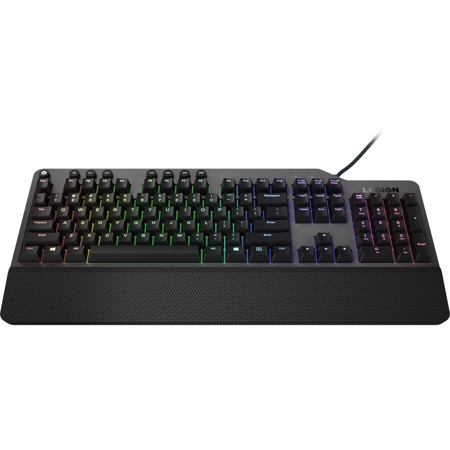 Lenovo GY40T26478 Legion K500 RGB Mechanical Gaming 104 Keys Keyboard Black PC