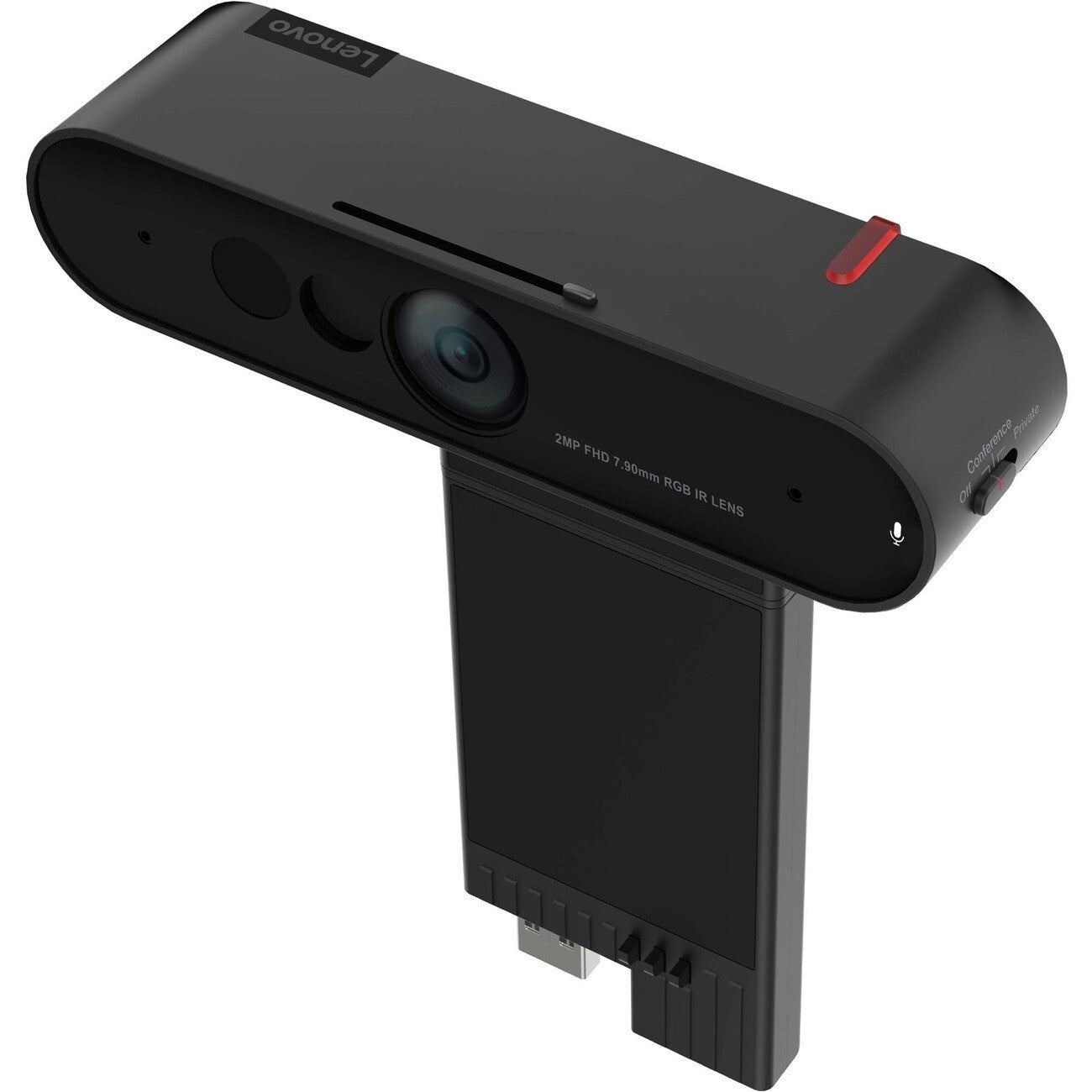 Lenovo 4XC1J05150 ThinkVision MC60 1920x1080 Webcam Mic USB-A for Monitor Black