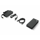 Lenovo 40AY0135US ThinkPad 4K UHD Docking Station HDI- DP USB-C/A Gig-ETH 100W