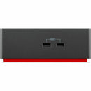 Lenovo 40AY0135US ThinkPad 4K UHD Docking Station HDI- DP USB-C/A Gig-ETH 100W