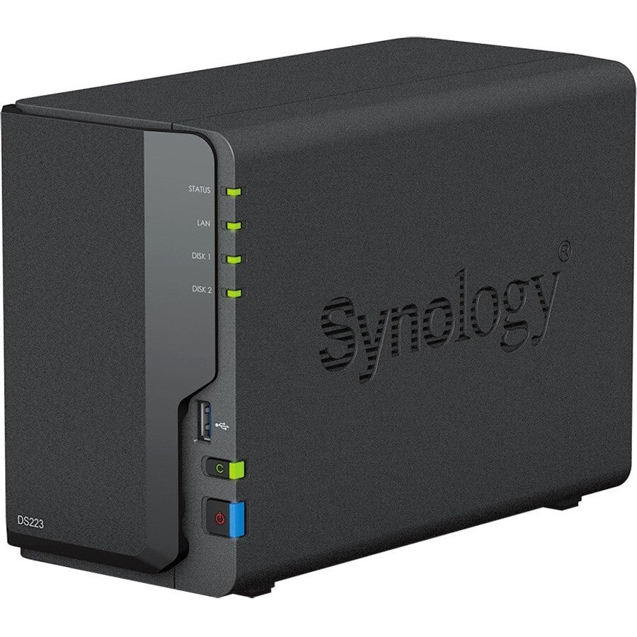 Synology DS223 DiskStation SAN/NAS Storage System 1 x Realtek RTD1619 Quad-core