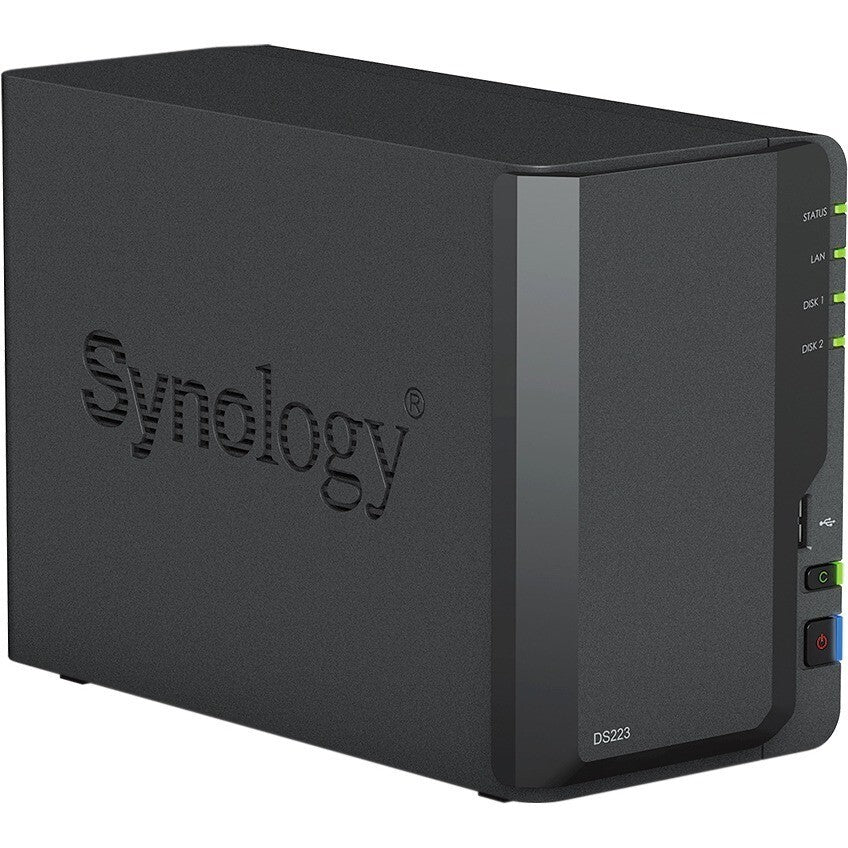 Synology DS223 DiskStation SAN/NAS Storage System 1 x Realtek RTD1619 Quad-core