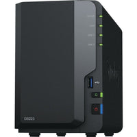 Synology DS223 DiskStation SAN/NAS Storage System 1 x Realtek RTD1619 Quad-core