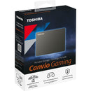 Toshiba HDTX140XK3CA Canvio Gaming 4 TB Portable Hard Drive - External - Black